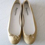 repetto/レペット/バレエシューズ/フランス/ゴールド